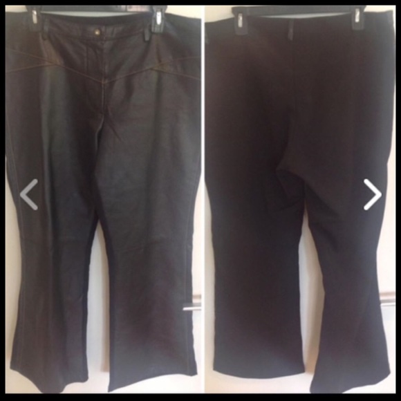 MOSSKITO XL, BIKER PANT***GENUINE LEATHER***FRONTAL PANT- see info. - Picture 1 of 2
